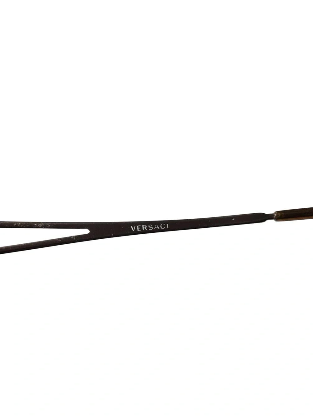 Vintage 00s Y2K Versace Eyeglasses Crystal Medusa Logo MOD 1117-B 1013 51-17-135